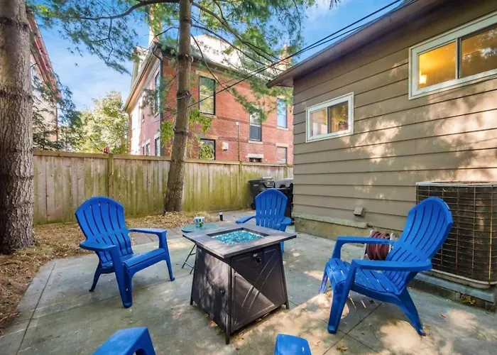 Сasa de vacaciones Pet-friendly German Village Haus Wifi Walkable *